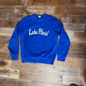 J. Crew Heritage Royal Blue Men’s Lake Placid Blue Crewneck Sweater / Size M EUC